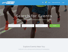 Tablet Screenshot of getevent.com